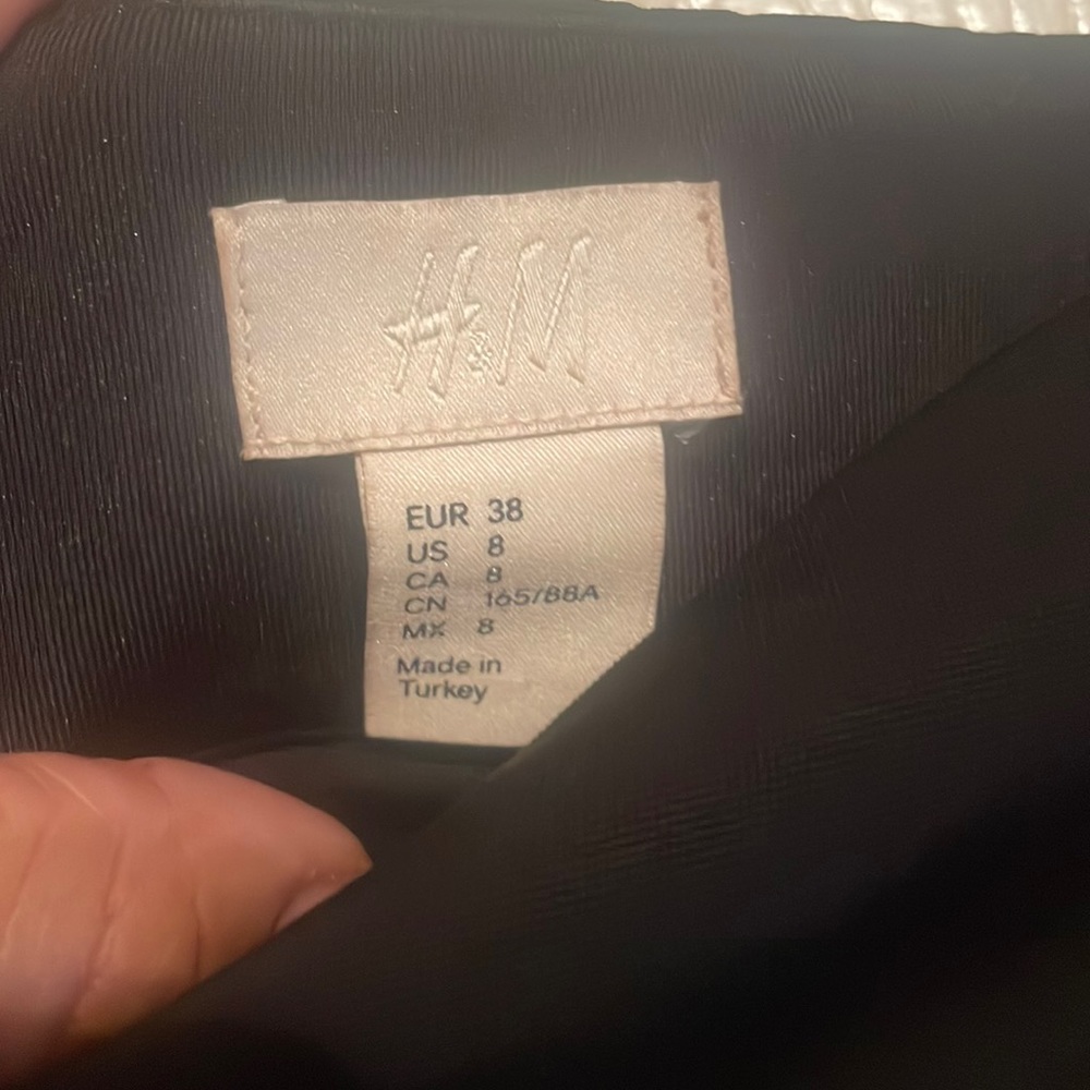 H&M black dress